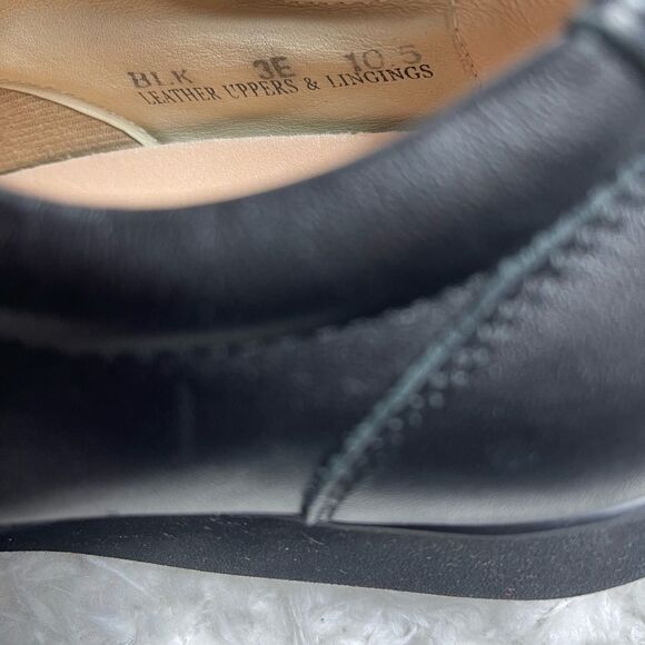 Mt.Emey Double Velcro Straps Black Leather Men Therapeutic Shoes Size10.5. - Picture 8 of 10